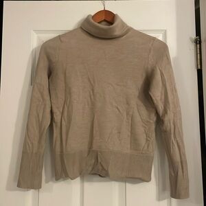 Beige turtleneck size small